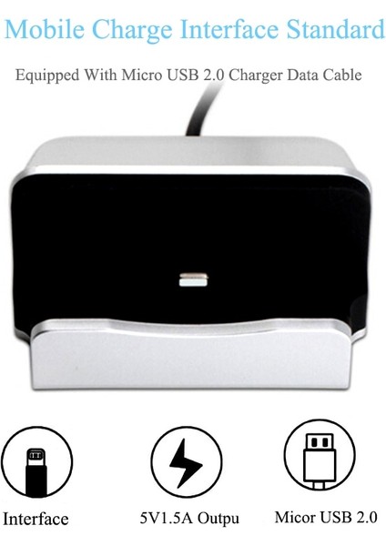 iPhone Için Mavi Hızlı Şarj Masaüstü Sync Cradle Şarj Cihazı iPhone 7 8 Tip C Android Samsung Galaxy A50 USB C Dock Istasyonu Şarj Tutucu Tabanı (Yurt Dışından) fiyatları