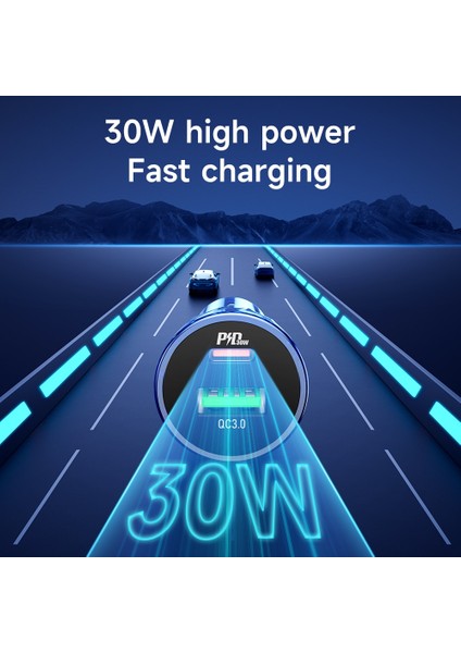C'den C'ye Kablo Hoco Şeffaf Pd 30W USB Araç Şarj Cihazı Hızlı Şarj Qc Supercharge Fcp iPhone 14 13 Pro Max Pd C Tipi Şarj Cihazı Araç Şarj Cihazı (Yurt Dışından) indirimleri
