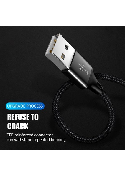 Mavi 3 In 1 USB Şarj Kablosu Samsung Xiaomi Huawei Apple Cep Telefonu USB Tip C Hızlı Şarj Cihazı Tablet Şarj Kablosu Aksesuarları (Yurt Dışından) modelleri