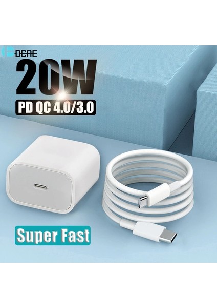 1m C2C Kablo 20W Pd USB C Şarj Cihazı iPhone 13 12 Telefon Hızlı Şarj Tipi C Qc3.0 Hızlı Şarj Kablosu Güç Adaptörü Fişi Samsung S22 S21 (Yurt Dışından) indirimleri
