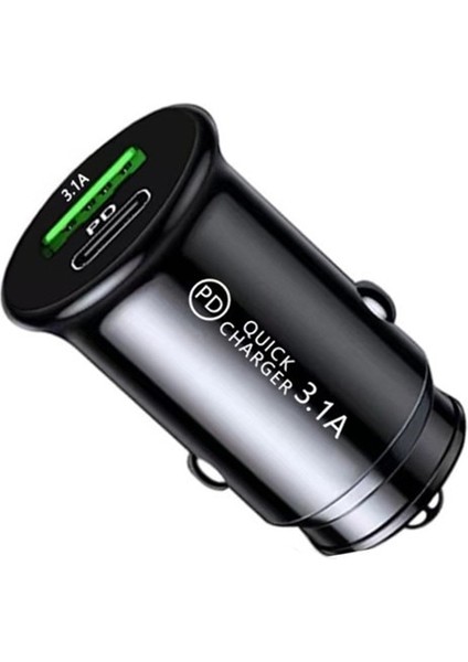 Şarj Cihazı ve Kablo 20W Mini Pd Araç Şarj Cihazı USB C Kablosu Hızlı Şarj Adaptörü Samsung Note 10 20 S21 S22 Ultra Galaxy A12 A13 M33 Xiaomi Motorola (Yurt Dışından) fırsatları