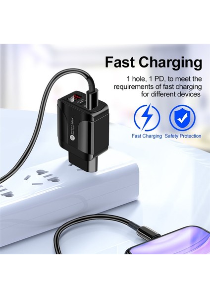 Beyaz Abd Gtwın Qc4.0 Qc3.0 20W USB C Telefon Şarj Cihazı LED Ekran Tip C Hızlı Şarj Taşınabilir Adaptör iPhone 13 12PRO iPad Huawei Xiaomi (Yurt Dışından) fırsatları