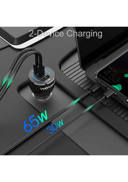 5A Pd 100W Kablo 95W USB C Araç Şarj Cihazı, 3 Portlu Pps/pd 65W/45W/30W/20W Qc3.0 18W Mibook Huaweı Tip C Dizüstü Tablet iphone 13/12 S20/21NOTE 10 (Yurt Dışından) indirimleri