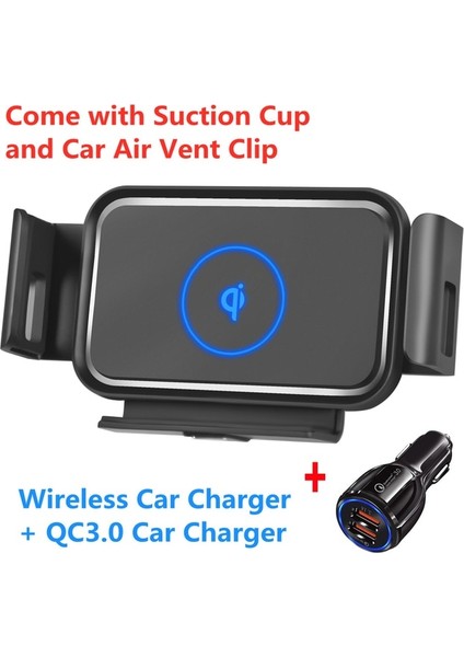 S2 Araç Şarj Cihazı ile 20W Araç Kablosuz Şarj Cihazı Katlanır Ekran Hızlı Akıllı Telefon Hava Firar Montaj Tutucu Samsung Galaxy Z Fold 4 3 iPhone 13 12 Pro Max (Yurt Dışından)