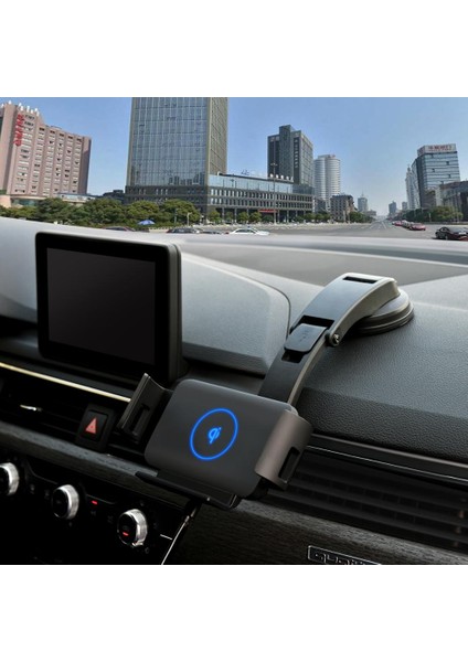 S2 Yok Araç Şarj Cihazı 15W Hızlı Araç Kablosuz Şarj Cihazı Samsung Galaxy Fold Fold Z 2 3 iPhone 13 12 Pro Fold Hava Firar Emme Montajlı Telefon Tutucu (Yurt Dışından) indirimleri