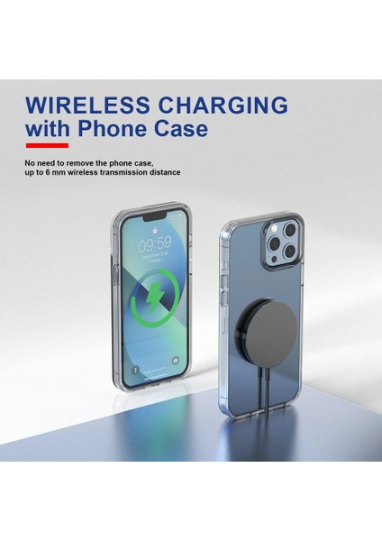 Macsafe iPhone 14 13 12 Pro Max Mini USB A Pd Hızlı Kablosuz Şarj Pedi Standı Mag Şarj Cihazları Için Yalnızca Pd Bağlantı Noktası 30W Manyetik Kablosuz Şarj Cihazı (Yurt Dışından) modelleri