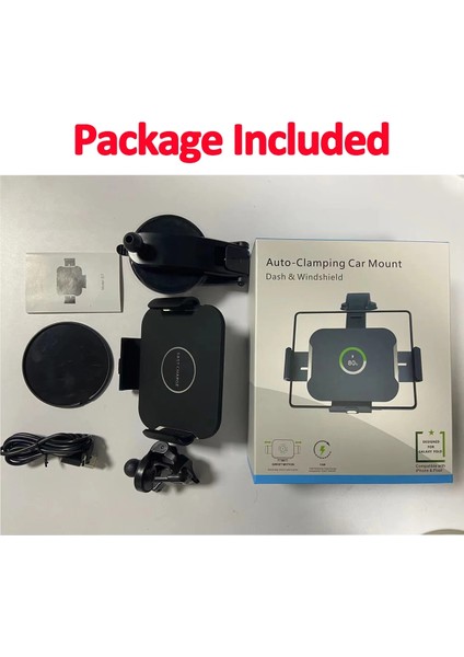 B No Araç Şarj Cihazı Çift Bobin 15W Araç Kablosuz Şarj Cihazı Telefon Tutucu Samsung Galaxy Z Fold 4 3 2 iPhone 14 13 Pro Max Katlama Ekranı Hızlı Şarj (Yurt Dışından) fırsatları