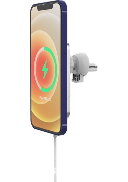 Siyah 15W Kablosuz Şarj Cihazı Magsafe Uyumlu Araç Tutucu Hava Firar Dağı iPhone 14/13/12 Pro Max Mini iPhone 8-14 ile Uyumlu (Yurt Dışından) fırsatları
