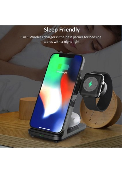 Apple Watch Için Abd 30W 3'ü 1 Arada Kablosuz Şarj Standı Samsung/apple Watch Için Hızlı Şarj Dock Istasyonu iPhone 13 12 Samsung S21/S20 Şarj Cihazı (Yurt Dışından) indirimleri
