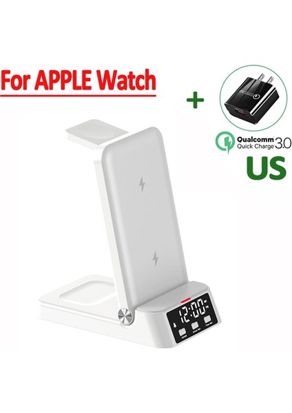 iPhone Için Abd 100W 4'ü 1 Arada Kablosuz Şarj Cihazı Katlanabilir iPhone 14 13 12 11 Samsung Galaxy Apple Watch 7/6 Hızlı Şarj Istasyonu Istasyonu (Yurt Dışından)