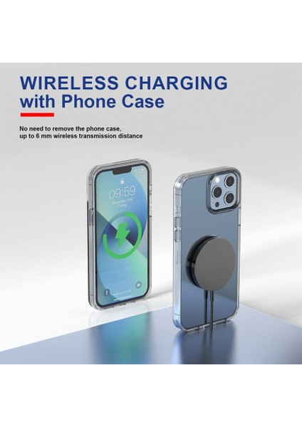 Pd Portu Sadece 100W Manyetik Kablosuz Şarj Aleti iPhone 14 13 12 11 x Pro Max Mini Telefon Şarj Cihazları Indüksiyon Hızlı Şarj Istasyonu Istasyonu (Yurt Dışından) indirimleri