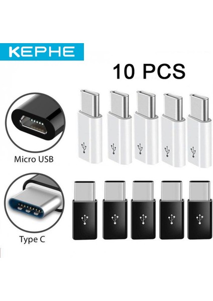 1 Adet 10 Adet Tip C Adaptör Erkek Mikro USB Dişi USB C Otg Adaptör Desteği Data Sync Adaptador USB Tipo C Samsung Not 9 Huawei Için (Yurt Dışından)