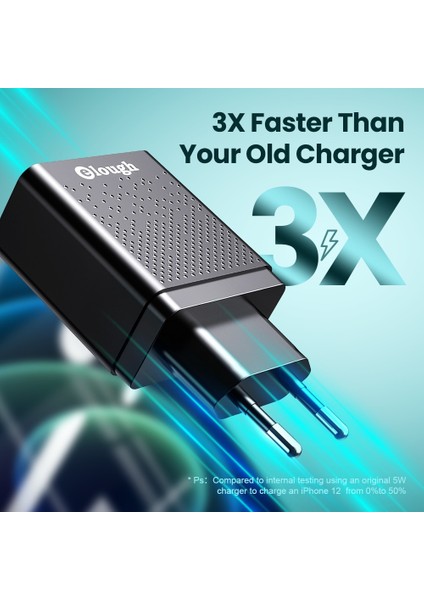 Ab Qc Elough Hızlı Şarj Pd 4.0 Qc 3.0 USB Tip C Şarj Cihazı 4 Port 20W Duvar Hızlı Şarj iPhone 11 Pro Için Huawei Xiaomi Pd Şarj Cihazı (Yurt Dışından) fiyatları