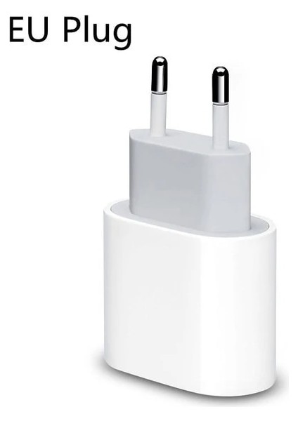Ab Pd Şarj Cihazı 20 W Pd USB C Şarj Cihazı Apple iPhone 13 12 Mini 11 Pro Max 7 8 Artı Hızlı Şarj Cihazı Tip C - Yıldırım Kablosu Ab Telefon Şarj Cihazı (Yurt Dışından)