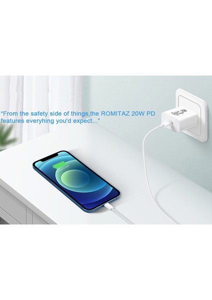 1m C2L 20W Pd Cep Telefonu Şarj Cihazı USB Pd Hızlı Şarj Ab/abd Tak Çift Bağlantı Noktalı Pd Tip-C Pd Flaş Şarj Ipone 13 Pro Xiaomi 12 Için (Yurt Dışından) indirimleri