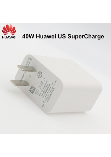 Yalnızca Abd Şarj Cihazı Huawei P30 Pro Şarj Cihazı 40W 10V 4A Süper Şarj Abd Güç Adaptörü 1m 5A Huaweı Mate 20 30 Pro P20 30 40 Pro Nova 7 Için C Tipi Kablo (Yurt Dışından)