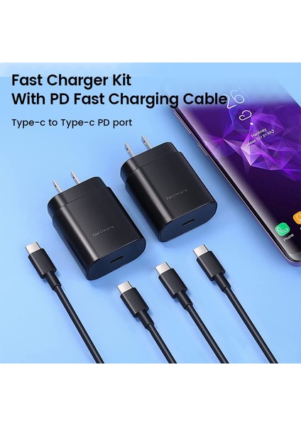 Ab Tak Beyaz 20 W Şarj Cihazı Samsung Galaxy S22 S21 S2 Pd Hızlı Şarj Adaptörü Galaxy NOTE20 S10 USB C Tipi Kablo ile C Tipi Chargeur (Yurt Dışından) modelleri