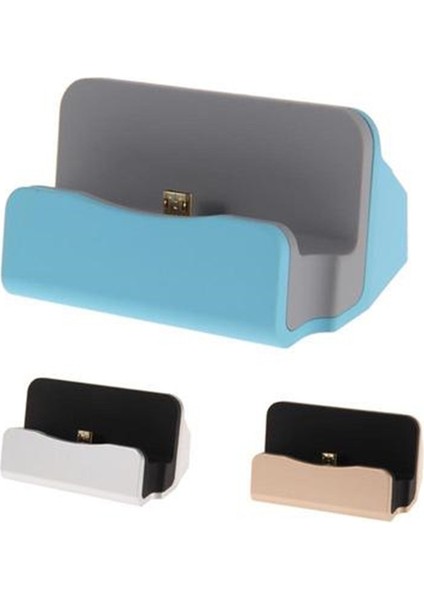 iPhone Için Siyah iPhone Yerleştirme Istasyonu Şarj Cihazı iPhone 11 11PRO Android C Tipi Masaüstü Şarj Bağlantı Noktası Sync Cradle Dock Standı Tutucu Mikro Usb-C Telefon (Yurt Dışından)