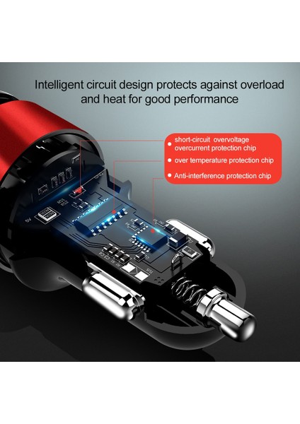 Qc 3.0 Gümüş-Siyah Olaf 30W 5V 3A Çift Qc 3.0 Hızlı USB Araç Şarj Cihazı iPhone x 8 Samsung S10 Xiaomi Hızlı Şarj 3.0 Arabada LED Dijital Ekran (Yurt Dışından) indirimleri