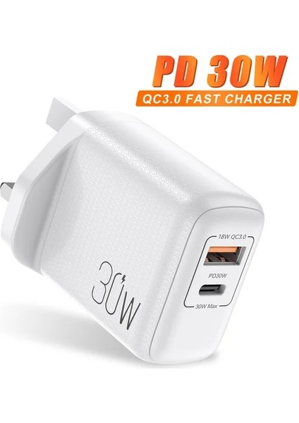 Ingiltere Tak 30W Kablosuz Şarj Standı Hızlı Şarj Standı Istasyonu iPhone 14 13 12 11 Pro x Xs Xr 8 Samsung S22 S21 Xiaomi Telefon Tutucu (Yurt Dışından)