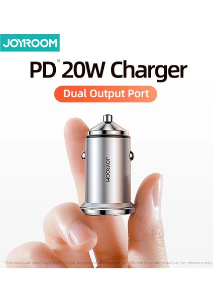 Şerit Joyroom 20W Araç Şarj Cihazı USB Hızlı Şarj Cihazı Mini ile Qc 4.0 3.0 Hızlı Şarj Tipi C Pd Şarj Cihazı iPhone 12 Için Huawei Xiaomi Için (Yurt Dışından) fırsatları