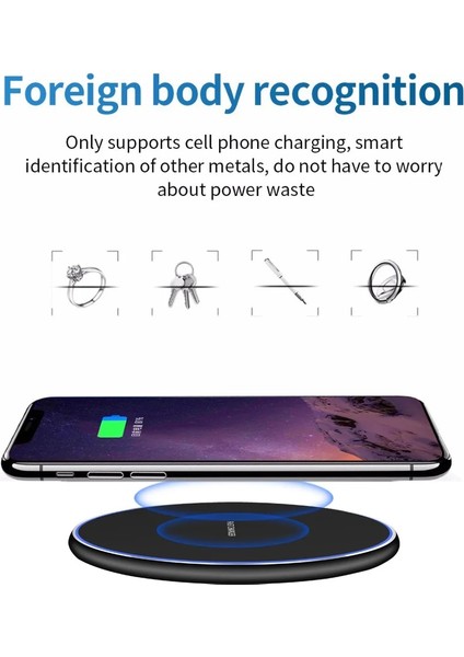 Beyaz Fdgao Kablosuz Şarj Cihazı 15W Hızlı Kablosuz Şarj Pedi iPhone 12 Mini 11 Pro 8 x Xs Max Xr Xiaomi Mi 11 Samsung S21 S20 (Yurt Dışından) indirimleri