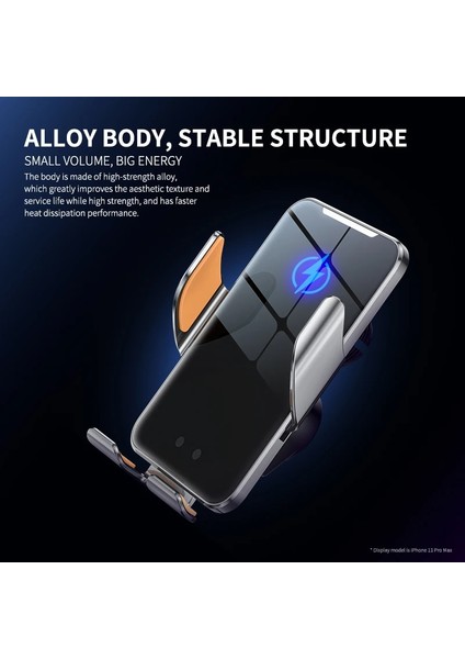 Mavi Kablo ile 100W Kablosuz Araç Şarj Cihazı Manyetik Oto Araç Telefonu Tutucu Dağı iPhone 14 13 12 x Samsung Kızılötesi Hızlı Araç Şarj Standı (Yurt Dışından) modelleri