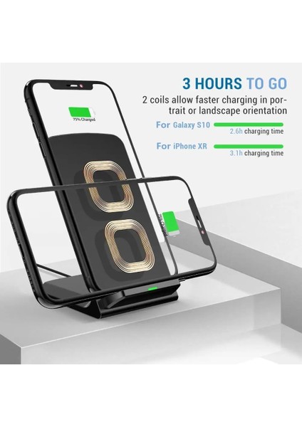 10W Max Fdgao 30W Kablosuz Şarj Standı iPhone 12 11 Xs Xr x 8 Samsung S10 S20 Için Kablosuz Hızlı Şarj Istasyonu Telefon Şarj Cihazı (Yurt Dışından) modelleri