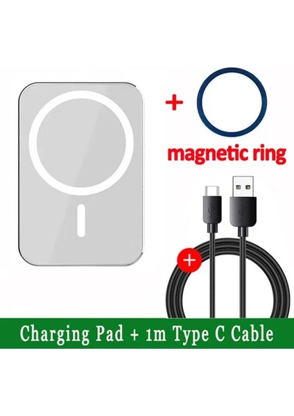 C Tipi Kablo ile 65W Manyetik Araç Kablosuz Şarj Cihazları Hava Firar Telefon Tutucu iphone 12 13 14 Pro Max Mini Araç Şarj Cihazı Hızlı Şarj Istasyonu (Yurt Dışından)