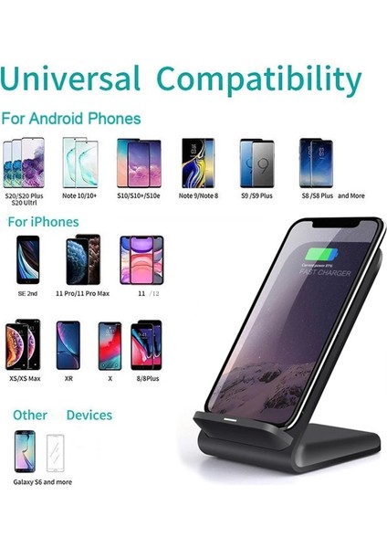 30W Tip C Fdgao 30W Indüksiyon Kablosuz Şarj Cihazı iPhone 14 13 12 11 Pro 8 Artı Xs Max Xr Hızlı Şarj Standı Dock Samsung S21 S20 (Yurt Dışından) fırsatları