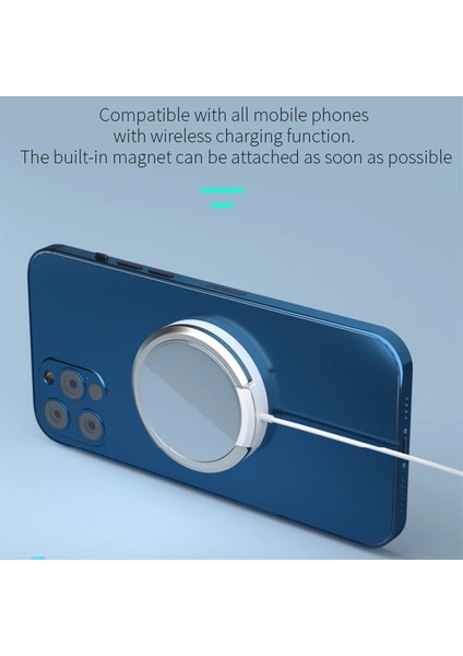 20W Manyetik Hızlı Kablosuz Şarj Cihazı USB C Tipi Şarj Standı iPhone 13 12 Pro Max Cep Telefonu Manyetik Şarj Istasyonu (Yurt Dışından) modelleri
