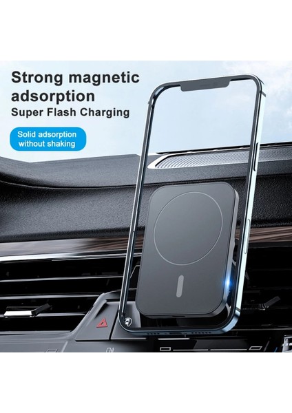 C Tipi Kablo ile 100W Manyetik Araç Kablosuz Şarj Cihazları Hava Firar Telefon Tutucu iphone 14 13 12 Mini Pro Max Araç Şarj Cihazı Hızlı Şarj Istasyonu (Yurt Dışından) modelleri