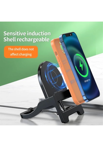 30W Siyah 30W Kablosuz Şarj Standı Pedi iPhone 13 12 11 Pro x Max Xr 8 Samsung S21 S20 S10 Hızlı Şarj Standı Istasyonu Telefon Tutucu (Yurt Dışından) modelleri