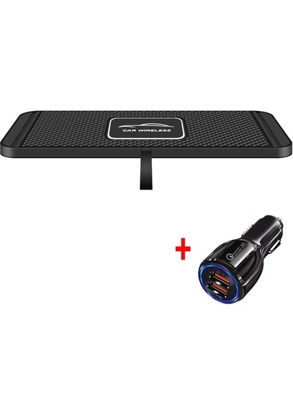 Qc3.0 Şarj Cihazı ile 120W Kablosuz Şarj Cihazı Araç Şarj Cihazı iPhone 14 13 12 Pro Max Için Kablosuz Şarj Dock Pad'i Samsung S22 S21 Hızlı Telefon Araç Şarj Aletleri (Yurt Dışından)