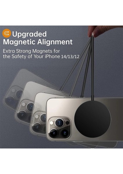 Tip C Sadece 65W Hızlı Manyetik Kablosuz Şarj Pad Standı Macsafe iPhone 14 13 12 11 Pro Max Indüksiyon Kablosuz Şarj Istasyonu Istasyonu (Yurt Dışından) fırsatları