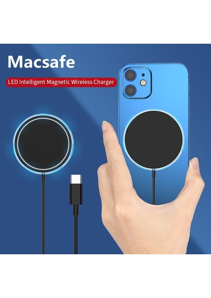 Beyaz 30W Manyetik Kablosuz Şarj Cihazı Macsafe IPhone 13 12 Pro Max Mini 13PROMAX Indüksiyon Pd Hızlı Telefon Kablosuz Şarj Pedi (Yurt Dışından) indirimleri