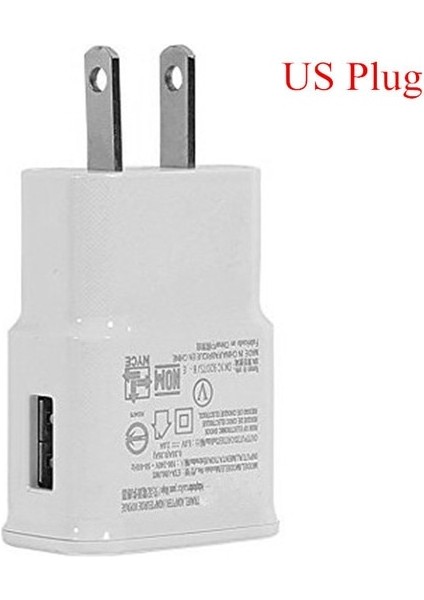 Beyaz Abd Chager Samsung Hızlı Şarj Cihazı Mikro USB Veri Kablosu 1 M 2A Adaptörü Samsung Galaxy S6 S7 Kenar Not 4 5 J2 J3 J4 J6 J5 A3 A5 A7 2016 (Yurt Dışından)