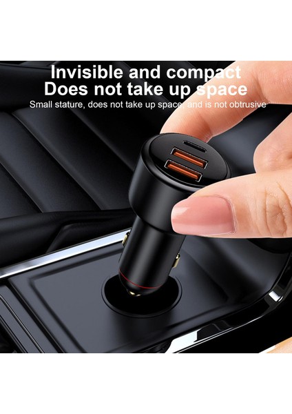 Siyah Eonlıne 3D USB Araç Şarj Cihazı 200W Süper Hızlı Şarj Cihazı 100W 65W Pd Tip-C Hızlı Charge3.0 Huaweı Oppo Vooc IPhone Xiaomi Mobile Için (Yurt Dışından) fırsatları