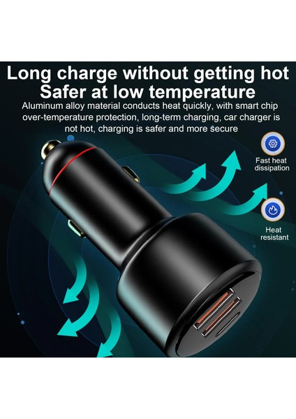 Siyah Eonlıne 3D USB Araç Şarj Cihazı 200W Süper Hızlı Şarj Cihazı 100W 65W Pd Tip-C Hızlı Charge3.0 Huaweı Oppo Vooc IPhone Xiaomi Mobile Için (Yurt Dışından) indirimleri