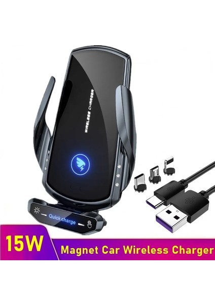 USB Adaptörü Ekle Kırmızı Tongdaytech 15W Araç Kablosuz Şarj Cihazı iPhone 7 8 Xs 11 12 13 Pro Max Araç Içi Tutucu Manyetik Hızlı Şarj Cihazı Samsung S21 S20 (Yurt Dışından) indirimleri