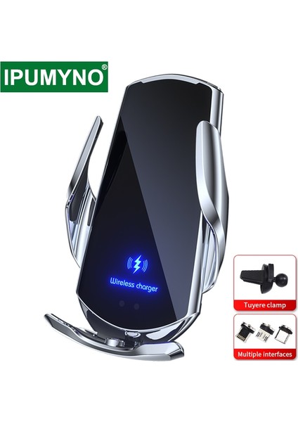 Siyah Kablosuz Şarj Araba Cep Telefonu Tutucu Braketi 15 W Manyetik Destek Otomatik Telefon Klip Iphone 12 Için Standı Aksesuarları (Yurt Dışından) fiyatları