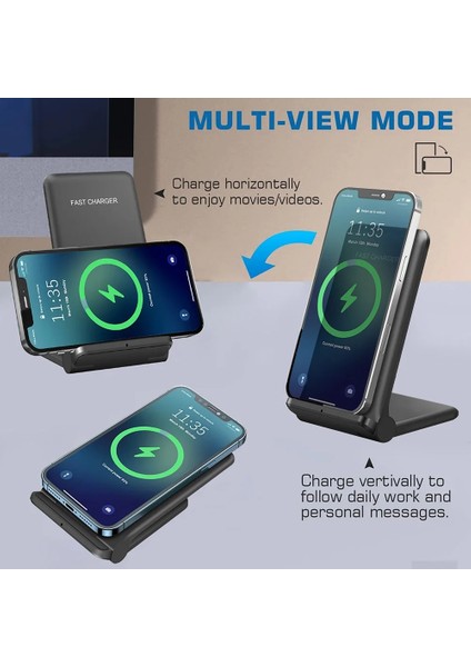 20W Katlanabilir 30W Kablosuz Şarj Standı iPhone 14 13 12 11 Pro Xs Max x Xr 8 Samsung S22 S21 Için Katlanabilir Indüksiyon Hızlı Şarj Pedi (Yurt Dışından) fırsatları