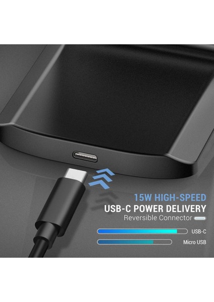 10W Mikro USB Fdgao 15W Kablosuz Şarj Standı iPhone 14 13 12 11 Pro Xr 8 Tip C USB Kablosu Hızlı Şarj Istasyonu Samsung S22 S21 S20 (Yurt Dışından) modelleri