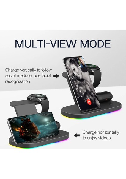 OJD76 Katlanabilir 30W 3 In 1 Kablosuz Şarj Standı Samsung S21 S22 Ultra S20 Galaxy Izle 5/4 Aktif 2/1 Buds2 Pro Hızlı Şarj Istasyonu Istasyonu (Yurt Dışından) fiyatları