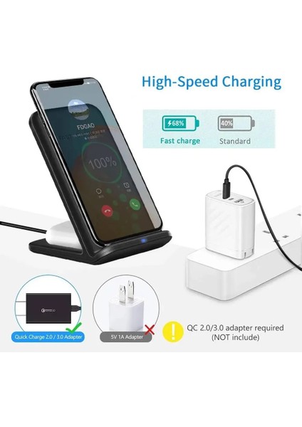 30W 30W Kablosuz Şarj Standı iPhone 14 13 12 11 Pro x Xs Max Xr 8 Samsung S22 S21 Hızlı Şarj Standı Istasyonu Telefon Tutucu (Yurt Dışından) indirimleri