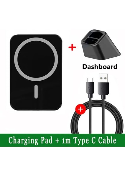 Dashboard ile 100W Manyetik Araç Kablosuz Şarj Cihazları Hava Firar Telefon Tutucu Dağı iPhone 14 13 12 Pro Max Telefon Şarj Cihazı Hızlı Şarj Istasyonu (Yurt Dışından)