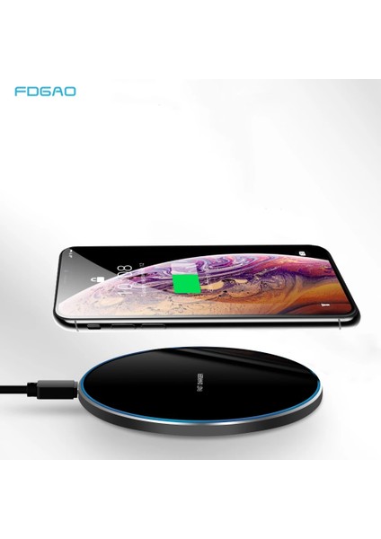 20W Beyaz Fdgao 30W Indüksiyon Kablosuz Şarj Cihazları iPhone 12 11 Pro x Xs Max Xr 8 Samsung S21 S20 Xiaomi 11 10 Hızlı Şarj Istasyonu (Yurt Dışından) modelleri