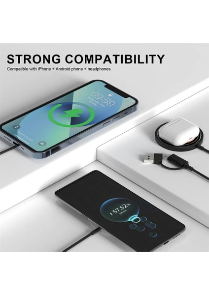 Pd Portu Sadece 100W Manyetik Kablosuz Şarj Aleti iPhone 14 13 12 11 x Pro Max Mini Telefon Şarj Cihazları Indüksiyon Hızlı Şarj Istasyonu Istasyonu (Yurt Dışından) fırsatları