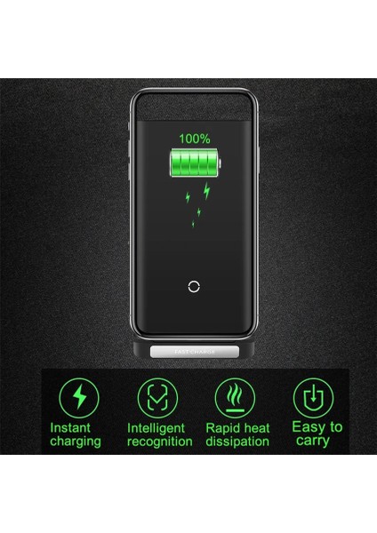 Beyaz 30W Kablosuz Şarj Standı iPhone 13 12 11 Pro x Xs Max Xr 8 Samsung S21 S20 S10 Hızlı Şarj Standı Istasyonu Telefon Tutucu (Yurt Dışından) modelleri