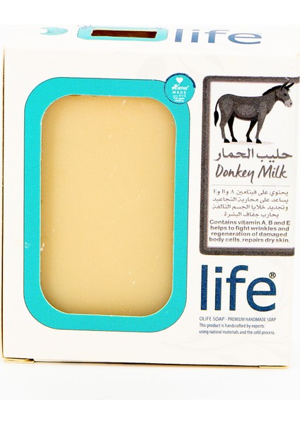 Doğal El Yapımı Eşek Sütü Kokulu Sabunu 100g